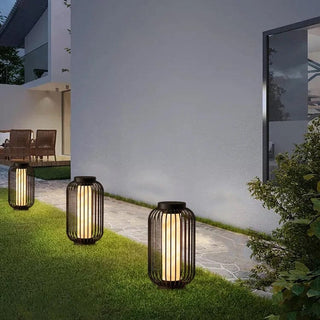 Zynella Cage Waterproof Lamps Modern  Vintage Brass Accent Lighting