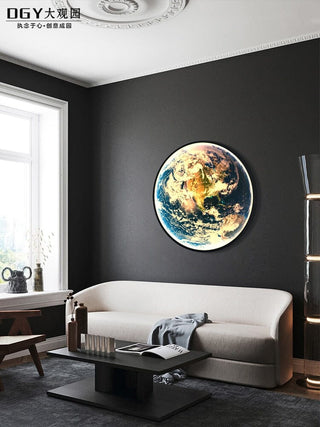 The Earth LED wall lamp Decorative Modern  Luxury Marble Base Table Lamp