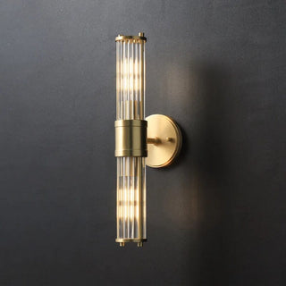 Bambi Crystal Wall Lamp Modern  Scandinavian Wooden Accent Light