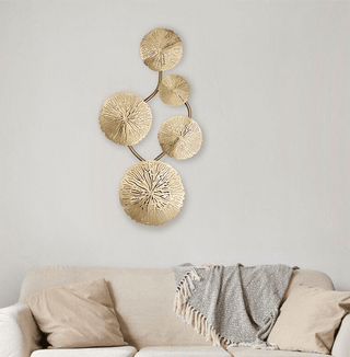 Zynella Leaf Modern Wall Lamp Premium Modern  Opulent Multi-Tier Crystal Chandelier