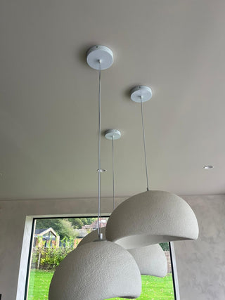 Boho Wasabi Chandelier Modern  Bohemian Rattan Woven Pendant