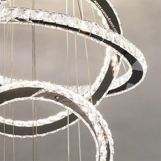 Sierra Ring Pendant Light Opulent Modern  Sleek Linear Suspension Light