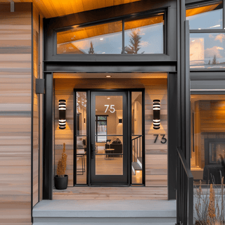 The Torch Stylish Modern  Minimalist Round Flush Mount