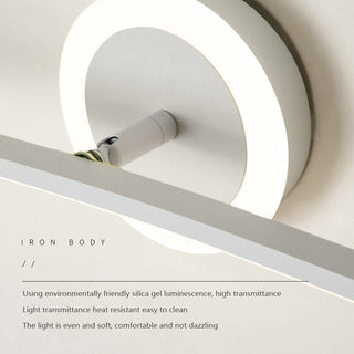 LED Bathroom Mirror Wall Lamp Modern  Chic Glass Globe Pendant