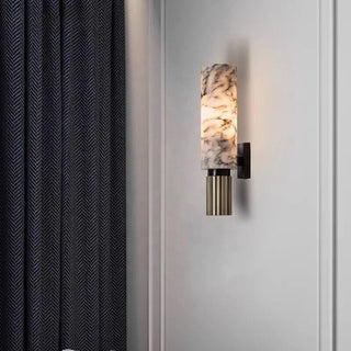 Carnaby Marble Wall Lamp Modern  Classic Drum Shade Ceiling Light