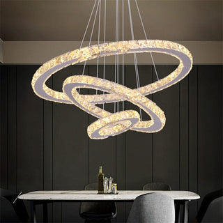 Sierra Ring Pendant Light Opulent Modern  Sleek Linear Suspension Light