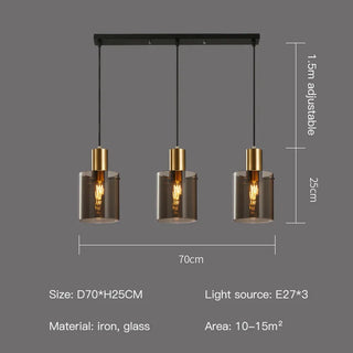 London Bridge Pendant Lights Modern  Vintage Brass Accent Lighting