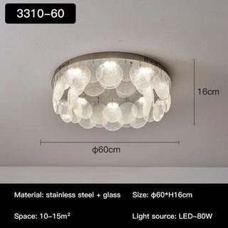 Edith Chandelier Modern  Vintage Brass Accent Lighting