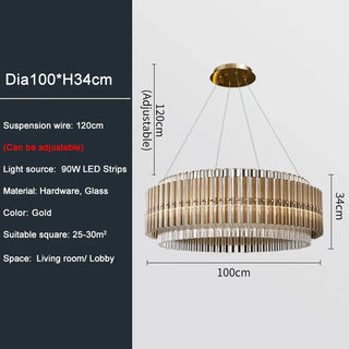 Mia Glass Chandelier Modern  Chic Glass Globe Pendant