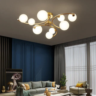 Marylebone Chandelier Modern  Art Deco Inspired Illumination