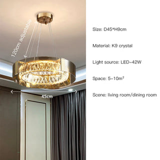 Euston Chandelier Modern Geometric Design Lamp