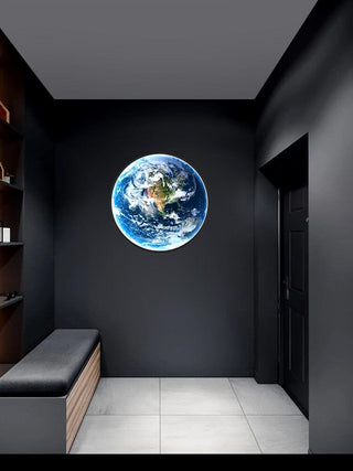 The Earth LED wall lamp Decorative Modern  Luxury Marble Base Table Lamp