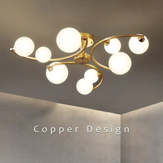 Marylebone Chandelier Modern  Art Deco Inspired Illumination
