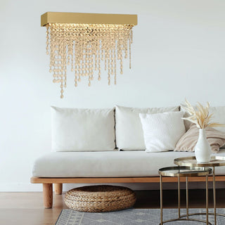 Ashton Crystal Wall Sconce Modern  Luxury Marble Base Table Lamp