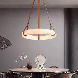 Wexford  Marble Ring Chandelier Premium Modern  Ultra Slim LED Panel Lighting