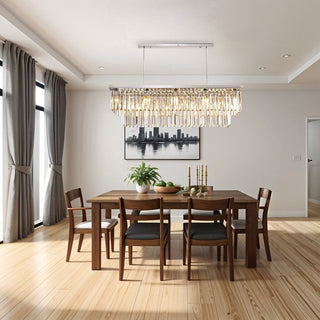 Sharon Chandelier Opulent Modern  Elegant Teardrop LED Pendant
