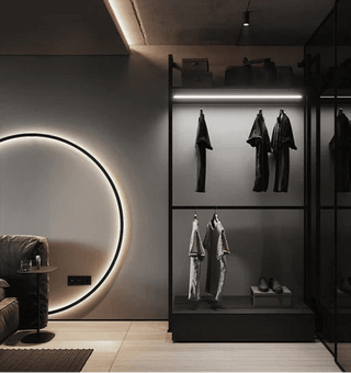 New Eclipse Round Wall Lamp Modern  Elegant Teardrop LED Pendant