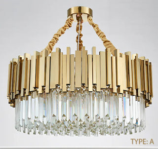 Queen Elizabeth Chandelier Premium Modern  Scandinavian Wooden Accent Light