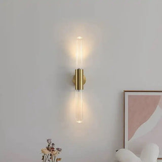 Nisa Glass Pole Lamp Modern  Luxury Marble Base Table Lamp