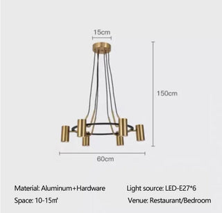 Bernard Chandelier Modern Geometric Design Lamp