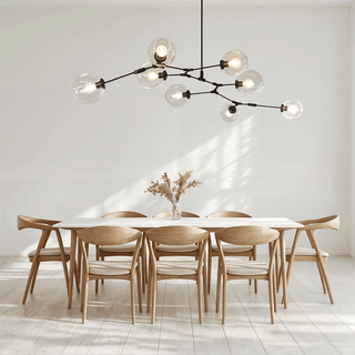 Customisable Derrick Chandelier Modern  Handcrafted Artisan Ceiling Light