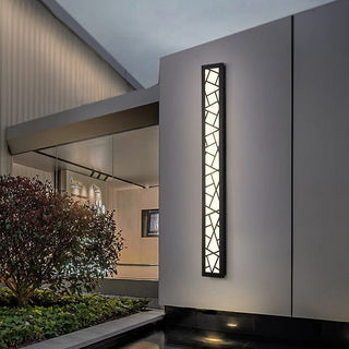 Eric Outdoor LED Wall Lamp Modern  Chic Glass Globe Pendant