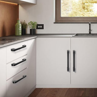 Zynella Cabinet Pull Modern  Minimalist Round Flush Mount
