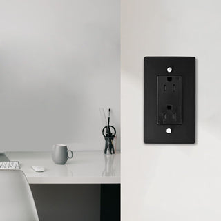 Zynella Wall Outlet Modern  Scandinavian Wooden Accent Light