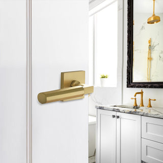 Zynella Door Handle Modern  Art Deco Inspired Illumination