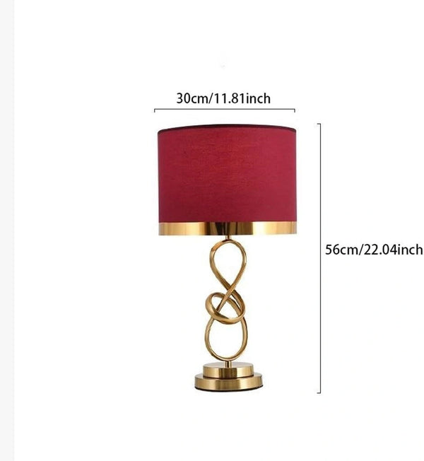 Bedroom LED table lamp Xavier style