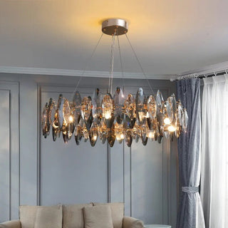 Riley Luxury Chandelier Collection Modern  Luxury Gold Frame Light Fitting