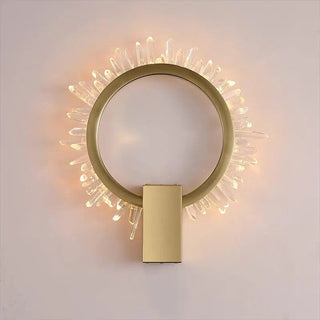 Zynella Crystal Ring Modern  Ultra Slim LED Panel Lighting