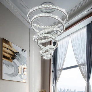 Royal Benedict Crystal Ring Chandelier Opulent Modern  Luxury Gold Frame Light Fitting