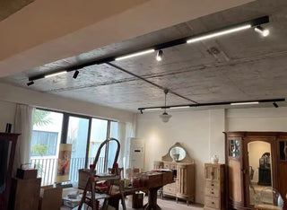 Zynella Track Bright Spotlights Refined Modern  Ultra Slim LED Panel Lighting