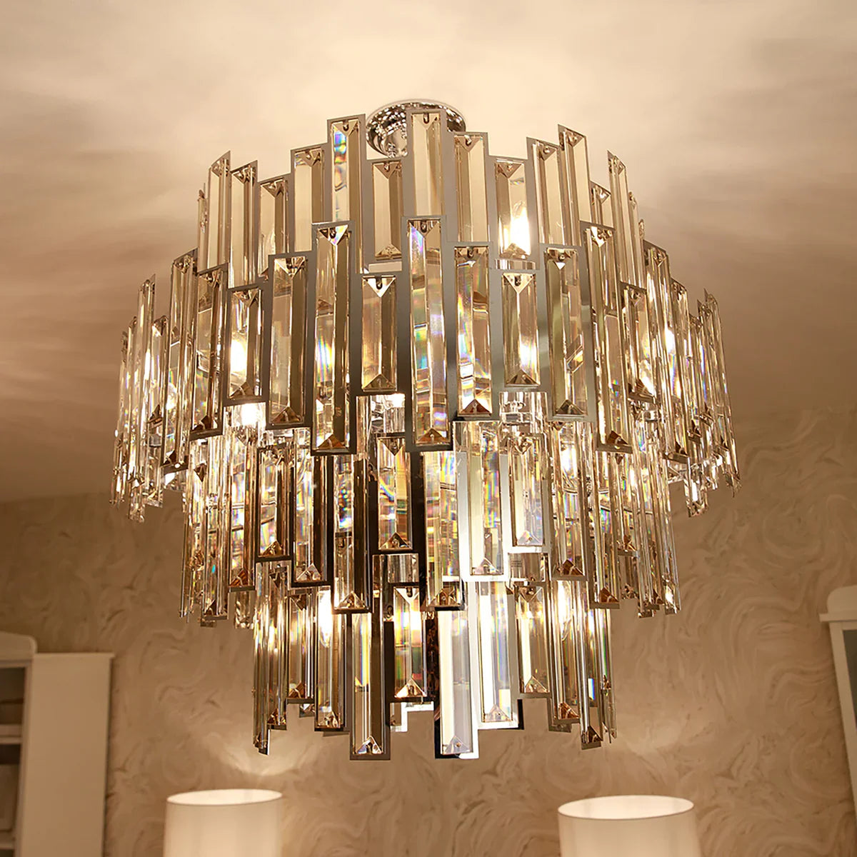 Princess Anne Modern Art Deco Pendant Light