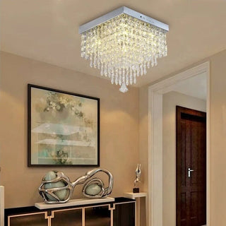 Emerton Square Chandelier Modern  Luxury Marble Base Table Lamp