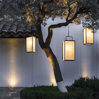 Levi Solar Lawn Lights Modern  Minimalist Round Flush Mount