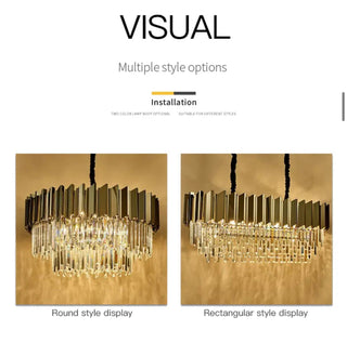 Cuban Grey Chandelier Modern  Rustic Industrial Hanging Lamp