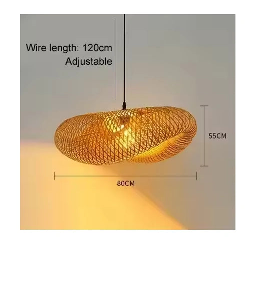 Zynella Bamboo Weaving Lamp