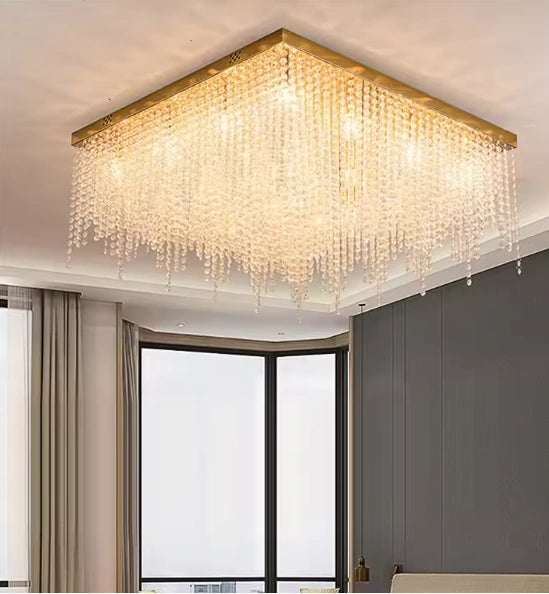 Auren Square Frame Ceiling Lamp