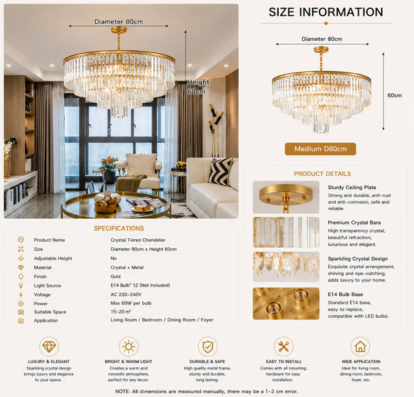 Gemini Luxury Chandelier