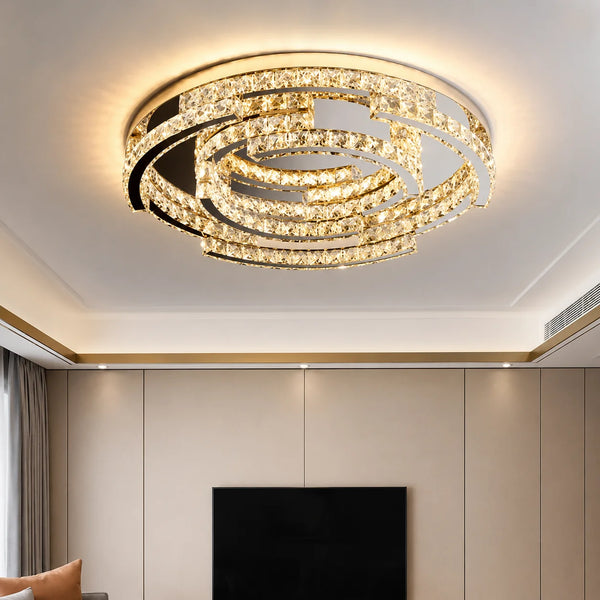 Hampstead Crystal Modern Chandelier