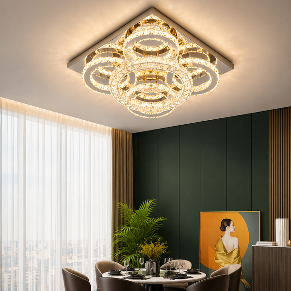 Mark 5 Ring Modern Chandelier