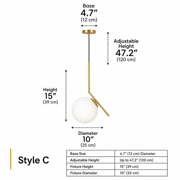 Zynella Stellar: Artistic Starry-Sky Glass Bedside Pendant