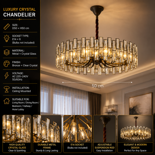 Kylar Luxury Chandelier Collection