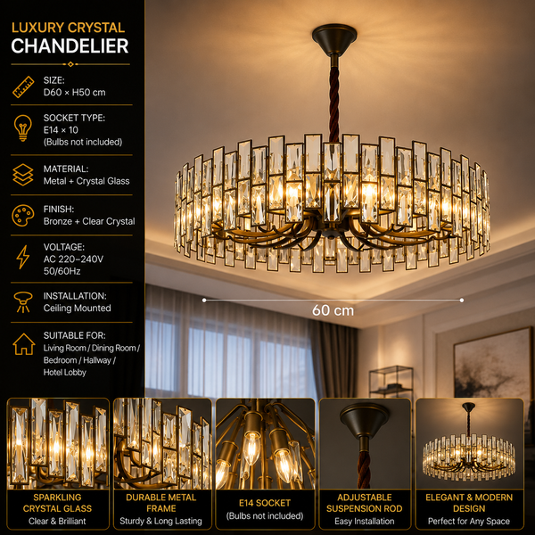 Kylar Luxury Chandelier Collection