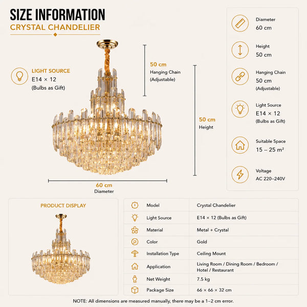 Hermez Modern Illumination Chandeliers
