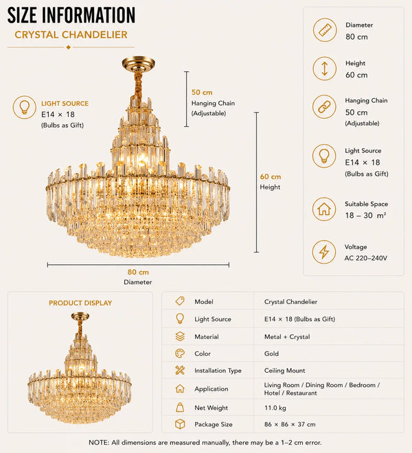 Hermez Modern Illumination Chandeliers