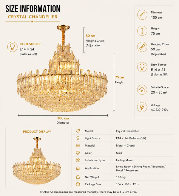 Hermez Modern Illumination Chandeliers