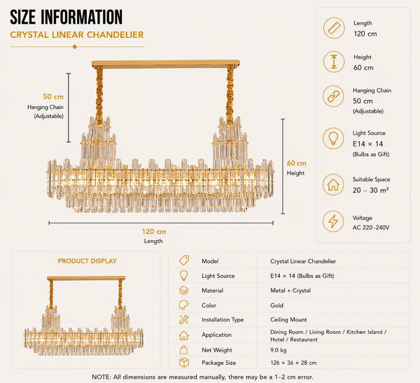 Hermez Modern Illumination Chandeliers